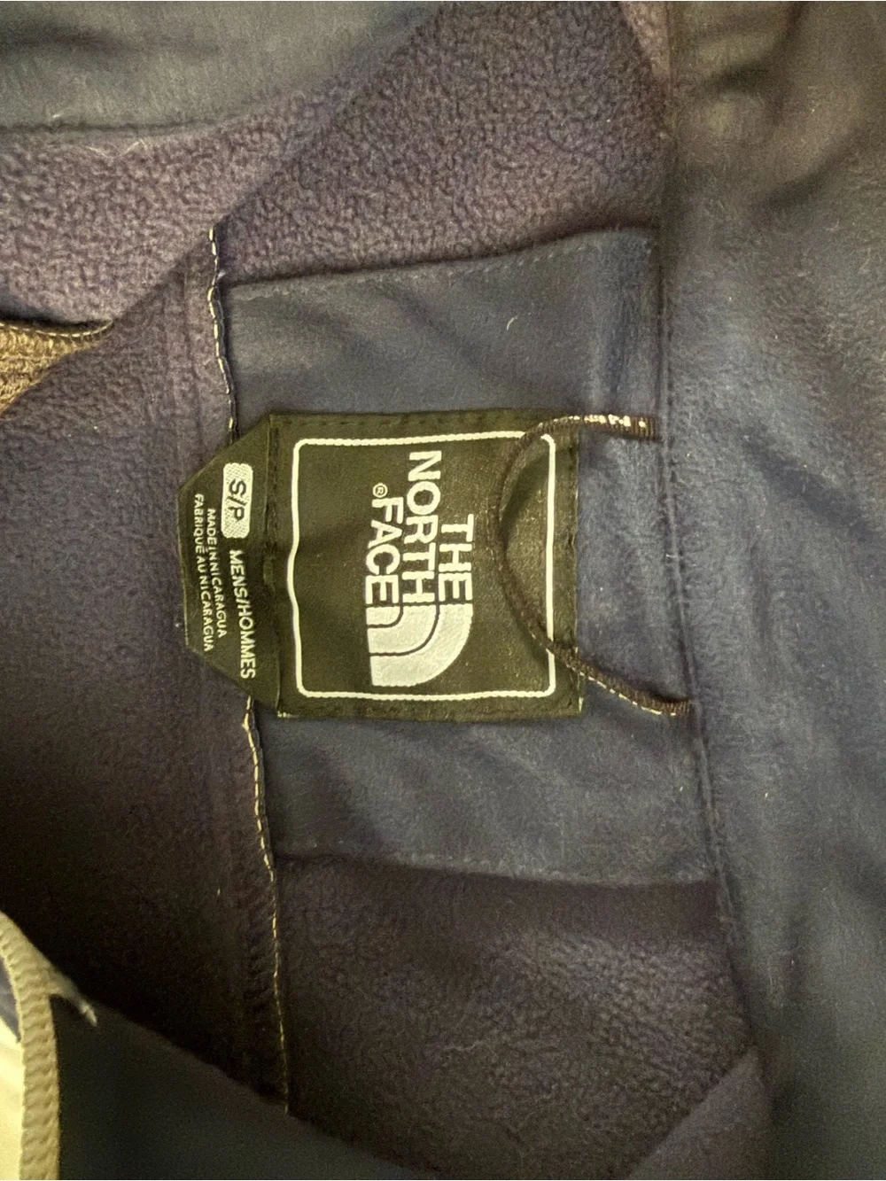 The North Face light gray